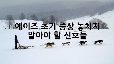 에이즈 초기 증상: 놓치지 말아야 할 신호들